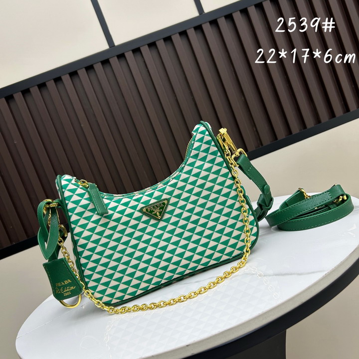 Prada hobo 2539 22x17x6cm jj2