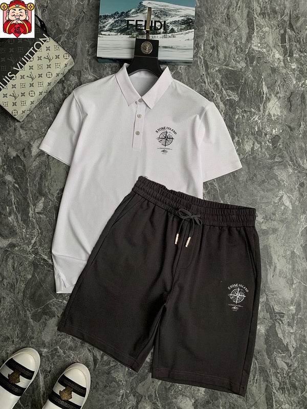 Stone Island 短袖套装 0616
