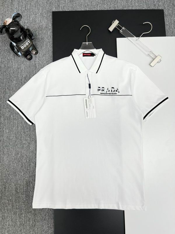 Prada 翻领短袖 azt