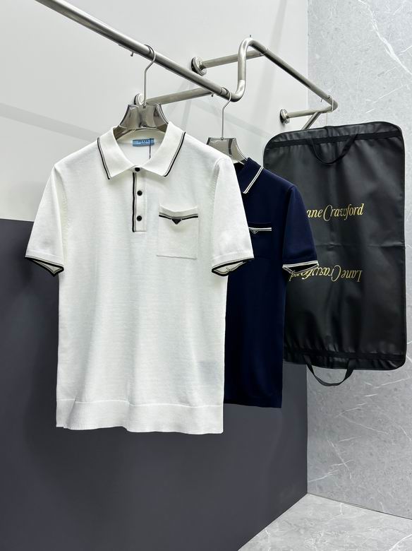 Prada 翻领短袖 12j