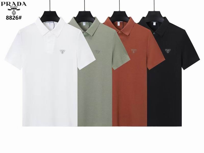 Prada 翻领短袖 13x
