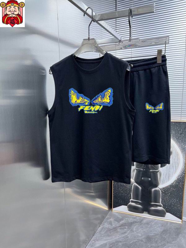 Fendi 背心套装 0726