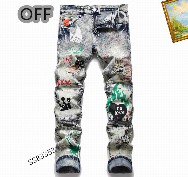 Off White 牛仔裤 0817